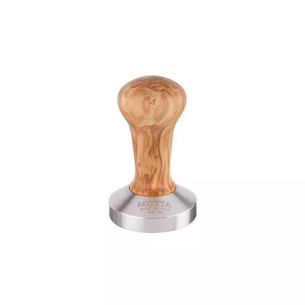 MOTTA Tamper Olivenholz flach 58mm