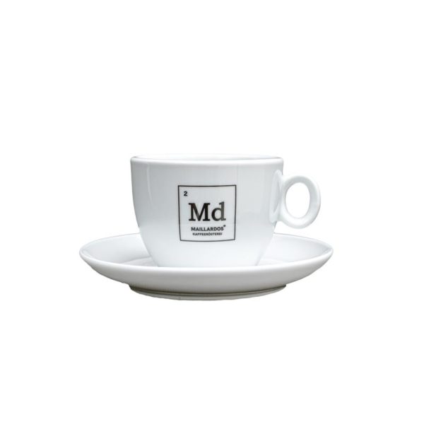 MAILLARDOS Cappuccino Tasse Weiss